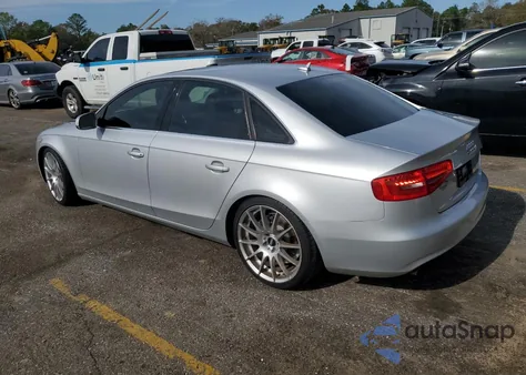 2013 Audi A4 2.0T Premium z USA, uszkodzony, nr VIN WAUEFAFLXDN042130